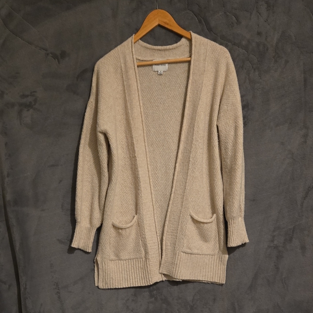 Pink Rose Beige Women's Cardigan